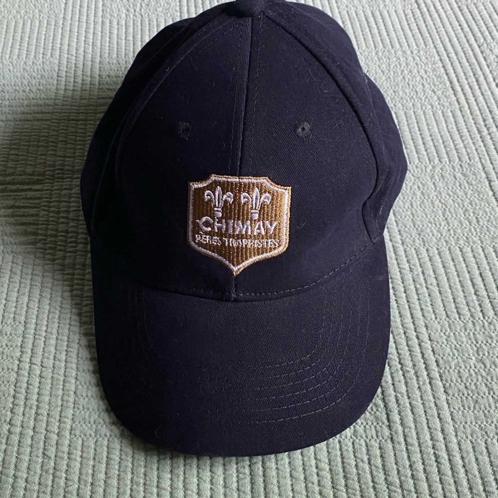 Chimay Beer embroidered logo Baseball Cap from the Belgian Tappist Brewery